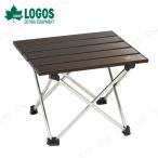LOGOS( Logos ) портативный * aluminium верх стол товары для улицы стул Solo кемпинг для альпинизм для легкий крепкий aluminium roll настольный 