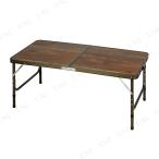 CAPTAIN STAG( Captain Stag ) Bistro складной стол 120×60cm ( высота 4 -ступенчатый настройка есть ) UC-571 товары для улицы стул высота настройка функция перевозка удобный 