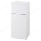 取寄品  冷凍冷蔵庫118L IRSD-12B-W ホワイト
