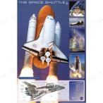 【取寄品】 The Space Shuttle Atlantis (ポスター) スペースシャトル インテリア用品 ポストカード 室内装飾
