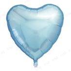 Yahoo! Yahoo!ショッピング(ヤフー ショッピング)2点セット アイブレックスバルーン ミニハート14インチ メタリックライトブルー 1枚/袋