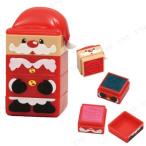 【取寄品】 トリプルスタンプ サンタクロース クリスマス装飾品 雑貨 おもちゃ プチ玩具 文具 スタンプセット