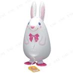 お散歩うさちゃん ホワイト 10枚入 うさぎ バルーン 風船 パーティーグッズ 装飾品 ヘリウムガス専用