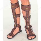 コスプレ 仮装 ローマ剣闘士サンダル 古代ローマ プチ仮装・コスプレ小物・小道具 靴 ブーツカバー ファンタジー フィクション