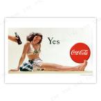 コカ・コーラ ブランド ポスター B2 Yes ペニージャパン ポストカード インテリア用品 B2サイズ