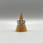 ネイティブデザインのリング　インディアンジュエリー/ネイティブアメリカン/ナバホ族/シルバーリング/アメカジ