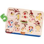 Yahoo! Yahoo!ショッピング(ヤフー ショッピング)ヴィットハート おさるのジョージ 木製すうじパズル VG4