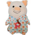 Yahoo! Yahoo!ショッピング(ヤフー ショッピング)30428J 内藤デザイン研究所 【ぷーとん ドットパーカー】ぬいぐるみＭサイズ ぶた ブタ PIG 動物 アニマル 玩具 おもちゃ 人形 ギフト プレゼント