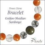 パワーストーンブレスレットゴールデ...