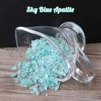  прозрачный Sky голубой апатит 50g... камень .. интерьер натуральный камень Power Stone orugo Night голубой бледно-голубой resin аксессуары 