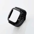  Elecom Apple часы кейс бампер частота в одном корпусе Series7 [ 45mm ] 2 -слойный структура TPU+PC боковая сторона защита ударопрочный уличный рис 