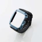  Elecom Apple часы кейс бампер частота в одном корпусе Series7 [ 45mm ] 2 -слойный структура TPU+PC боковая сторона защита ударопрочный уличный рис 