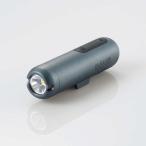 エレコム 自転車 用 ライト LED 200ルーメン 容量3350mAh USB充電式 防雨仕様 IPX5防水 モバイルバッテリー機能付き USB-
