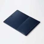 エレコム PC用インナーバッグ/デスクマット×レザーケース/縦型/14inch/ネイビー