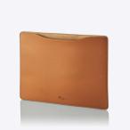 エレコム MacBook Pro 14インチ (2021年) 用 パソコンケース スリーブ型 ソフトレザー 起毛素材 スリム キャメル