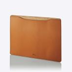 エレコム MacBook Pro 16インチ (2021年・2019年) 用 パソコンケース スリーブ型 ソフトレザー 起毛素材 スリム キャメル