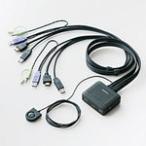 即納 エレコム HDMI対応パソコン切替器 KVM-HDHDU2 KVM-HDHDU2