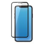 iPhone 11/フルカバーガラスフィルム/セラミックコート/ブルーライトカット/ブラック