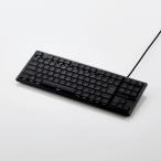 エレコム ゲーミングキーボード/ARMA/薄型メカニカル/5000万回耐久スイッチ/日本語配列/有線/ブラック TK-ARMA30BK