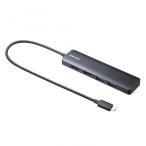 あすつく サンワサプライ USB Type-C ドッキングステーション