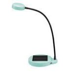 USB 6LEDライト ソーラー充電器2000mA付 ライトブルー GH-LED6-SC2LB