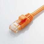  Elecom CAT6 основа Gigabit мягкость LAN кабель orange 2m LD-GPY/DR2
