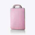 エレコム パソコンケース タブレットケース バッグインバッグ 耐衝撃 取っ手付き 小型 撥水 11.6インチ ランドセル収納可能 ピンク
