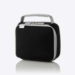 エレコム ガジェットケース マウスケース アダプタケース 取っ手付き 撥水 ネームタグ カラビナ付属 ランドセル装着 ブラック