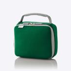 エレコム ガジェットケース マウスケース アダプタケース 取っ手付き 撥水 ネームタグ カラビナ付属 ランドセル装着 グリーン