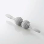 エレコム ストレッチローラー ハードタイプ 筋膜リリース お風呂使用可能 マグネットホルダー付 グレー