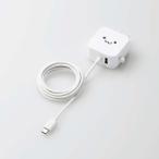 即納 エレコム AC充電器/スマホ・タブレット用/2.4A出力/Type-C/USB-C/ケーブル一体型/1.5m/USB-Aメス1ポー...