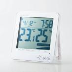 エレコム 温湿度警告計/熱中・ウィルス/大画面/ホワイト OND-04WH