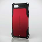 iPhone SE 第2世代/ZEROSHOCK/スタンダード/レッド