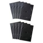 サンワサプライ DVDトールケース（4枚収納) DVD-TN4-10BK