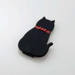 エレコム スマートフォン用ストラップ/スマホバンド/アニマル/黒猫
