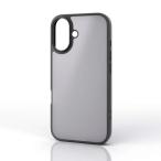  Elecom iPhone 17 кейс hybrid ударная абсорбция магнитный поглощение соответствует metal стикер есть ремешок отверстие есть черный 