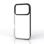  Elecom iPhone 17 Pro кейс soft тонкий магнитный поглощение соответствует metal стикер есть металлик дизайн черный 