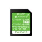 シャープ コンテンツカード(音声付仏語辞書カード) PW-CA12