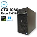 ショッピングWindows 【中古ゲーミングPC】DELL Precision 3630 / GeForce GTX 1060 / Xeon E-2124 / 16GB / SSD 512GB / Windows11