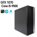 [ б/у ge-mingPC]hp Elite Desk 800G5TWR / GeForce GTX 1070 / Core i5-9500 / 16GB / M.2 NVMe SSD 256GB + HDD 500GB / Windows11