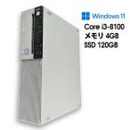 [ б/у настольный PC]NEC MKL36L-3 / Core i3-8100 / 4GB / SSD 120GB / Windows 11 / DVD-RW