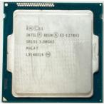 中古パソコンパーツ  Intel XEON E3 1270v3 3.5GHz (8MB/ 5 GT/s/ FCLGA1150) Haswell デスクトップ/ワークステーション/サーバー用