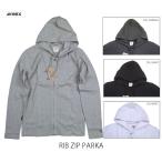AVIREX アヴィレックス DAILY RIB ZIP PARKA デイリー リブジップパーカー 6153641