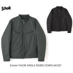 SALE！送料無料！Schott ショット xTAION タイオン SINGLE RIDERS DOWN JACKET シングルライダース ダウンジャケット 7824253003 ￥30,800