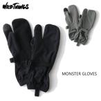 ショッピングミトン SALE！ クリックポスト発送送料無料！WILD THINGS ワイルドシングス MONSTER GLOVES モンスター グローブ WT24158SL ￥7,700 ミトン ワンサイズ
