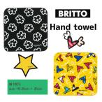 ロメロ・ブリット ハンドタオル BRITTO タオルハンカチ メンズ レディース 綿100％ 吸水速乾 カラフルデザイン ギフト プレゼント 約25×25cm  773504