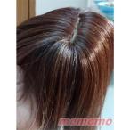 ショッピングウィッグ ウィッグ ヘアピース 部分ウィッグ 人毛100％25CM35CM用ウィッグロング　ピン3つ　 白髪隠れ 増毛 トップカバー 手植え 簡単 自然 黒 引き抜き式