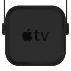 elago Apple TV 4K 2021 / AppleTV4K 2017 / AppleTV HD 対応 マウント カバー シリコン