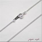  плоский цепь 1.2mm 45cm SV925 производства серебряная цепь колье аксессуары 