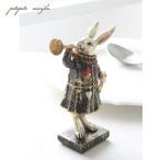 ショッピングアリス 不思議の国のアリス トランプラビット S ブラスファン・ラビット トランペットウサギ うさぎ 置物 オブジェ ディスプレイ